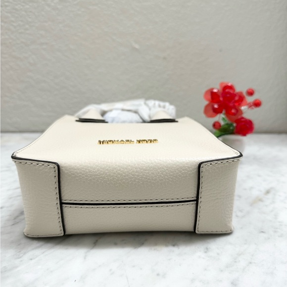 Michael Kors Mercer Extra Small Pebbled Leather Crossbody Bag - Picture 6 of 6